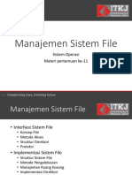 Manajemen Sistem File
