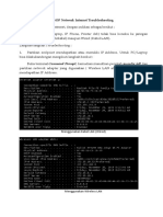 SOP Network Internet Troubleshooting