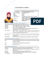 2019 Daftar Riwayat Hidup - Siti Maghfirotul Ulyah
