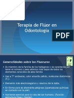 Fluorterapia en Odontología