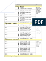 IELTS Study Plan