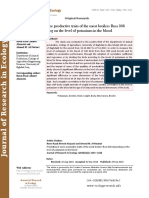 Predicting of some productive traits of the meat broilers Ross 308 depending on the level of potassium in the blood