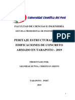 Peritaje Estructural de Edificaciones de Concreto