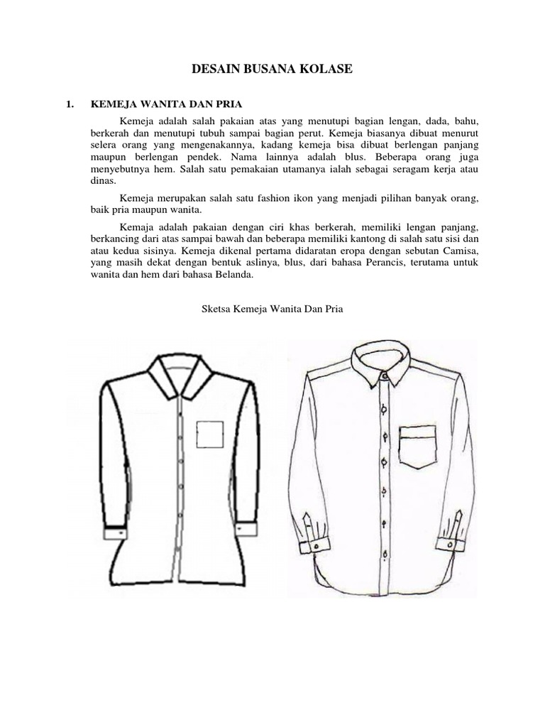 DESAIN BUSANA KOLASE