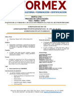 Información Detallada PQT CURSOS OCTUBRE 2019 PDF