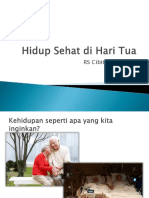 Hidup Sehat Di Hari Tua