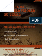 Seminário - História Da Educação Escolar No Brasil