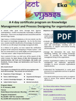 Project Vyaasa - Knowledge Management and Process Design
