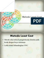 Metode Least Cost