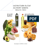 Activity Sheet For Health 2