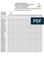 Daftar Nilai Penunjang