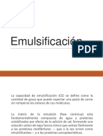 Emulsificación