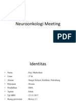 Neuroonkologi Meeting Fery