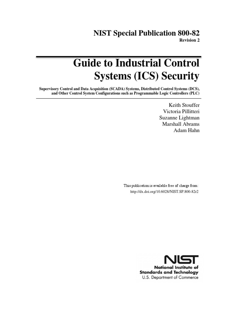 Ebook On Guide To ICS Security | PDF | Computer Security | Security