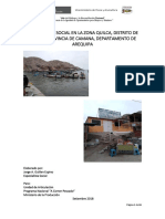 Diagnostico Social Quilca - Arequipa