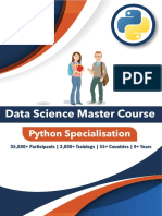 Digital Vidya Python Data Analytst Course