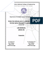 Labmanual Cbcs WTALAB 15CSL77