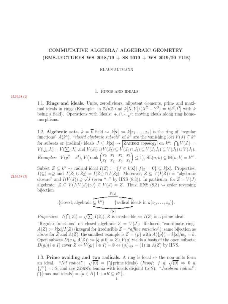 Vl Pub Pdf Ring Mathematics Module Mathematics
