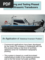 Developing and Testing Phased Array Ultrasonic Transducers