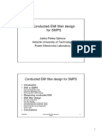 Conducted EMI Filter Design