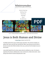 Jesus Is Both Human and Divine - Ministrymaker