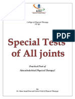 Special Test For All Joints