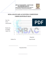 Formulir Pendaftaran MBAC