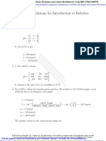 Solutions Manual For Introduction To Rob PDF