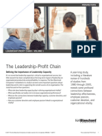 The Leadership Profit Chain