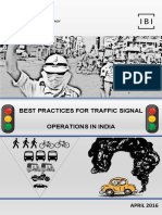 Best Practices For Traffic Signal Operations in India PDF