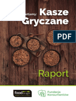 Foodrentgen Raport Kasza Gryczana
