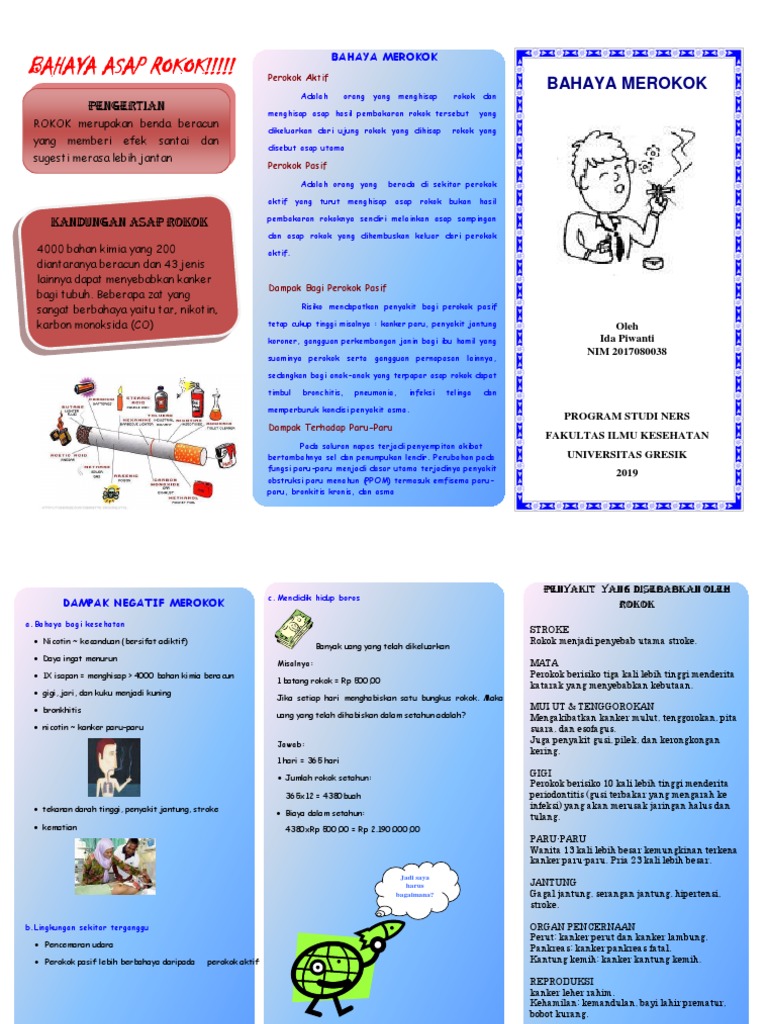 Bahaya Merokok dan Dampaknya pada Kesehatan | PDF
