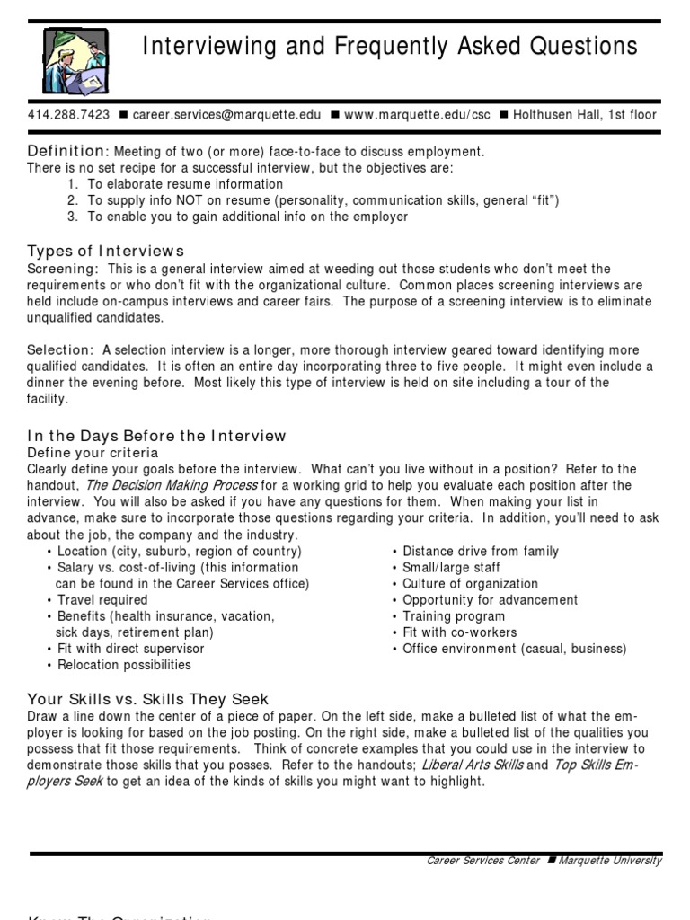 Interview Preparation Guide for Success | PDF | Goal | Question