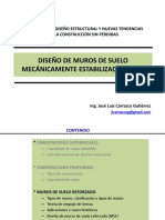 Diseño de Muros de Contencion Mecánicamente Estabilizados PDF