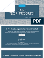 BAB 5 Teori Produksi