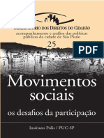 Movimentos Sociais-Os Desafios Da Participacao