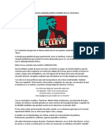 El Lleve, Una Mirada Crítica Sobre Las Actitudes Del Ecuatoriano