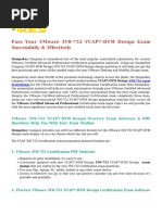 Guaranteed Success: 3V0-752 VMware VCAP (2019) Exam Dumps