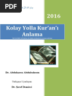 Kolay Yolla Kuran'ı Anlama