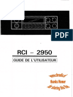 Manual RCI 2950 Homer FR