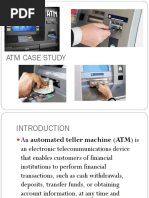 Atm Case Study