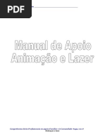 manual animaçao e lazer