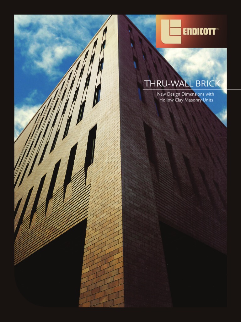Endicott Brick PDF Masonry Brick