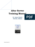 Altar Server Manual 2011 PDF