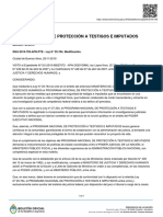 El Programa de Protección de Testigos e Imputados pasó a ser Agencia