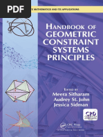 Handbook of Geometric Constraint System Principles