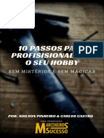 Ebook 10 Passos para Se Profissionalizar