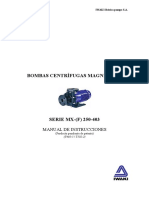 Bomba Centri - Manual - MX - F - 250-40 PDF