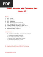 25 - Current, Resistance, and Electromotive Force - R K Parida