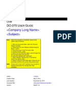 Do-070 User Guide